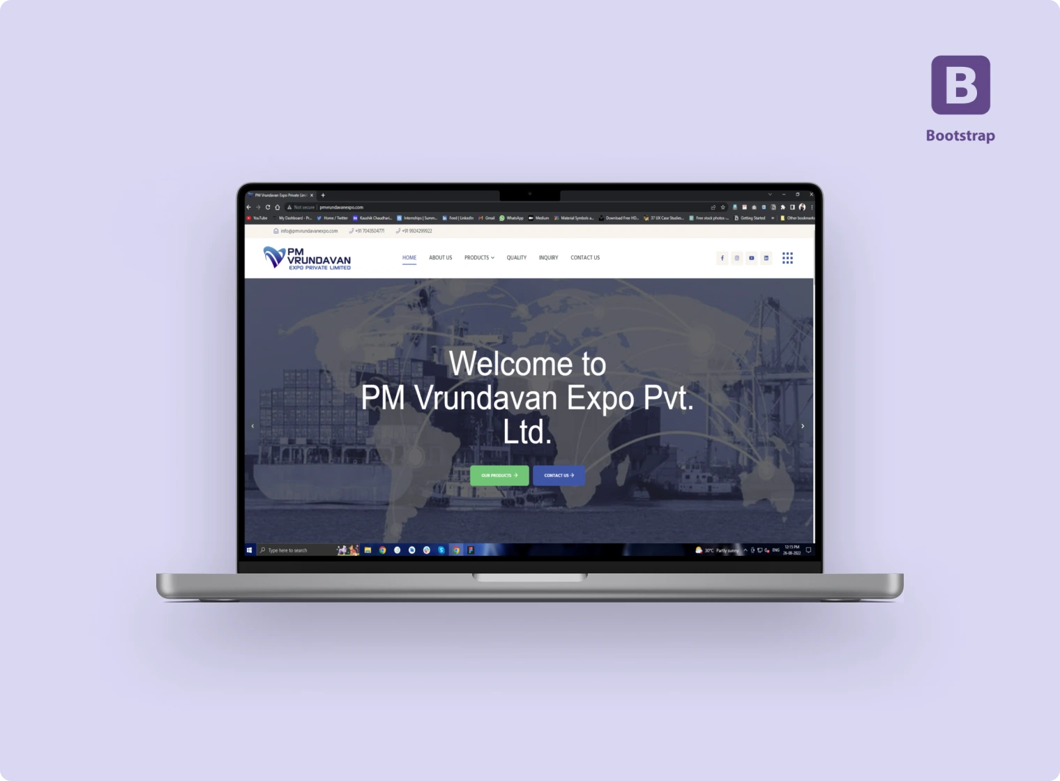 PM Vrundavan Portfolio - Nautilus Techlabs