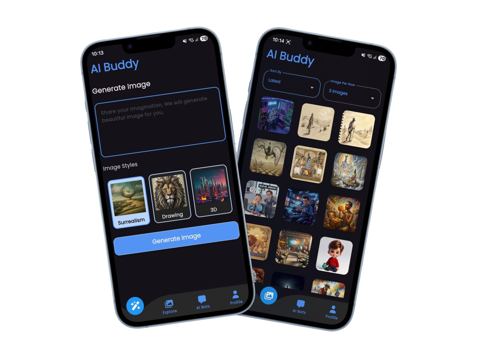 AI Buddy Application Portfolio - Nautilus Techlabs